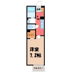 古河駅 徒歩26分 2階の物件間取画像